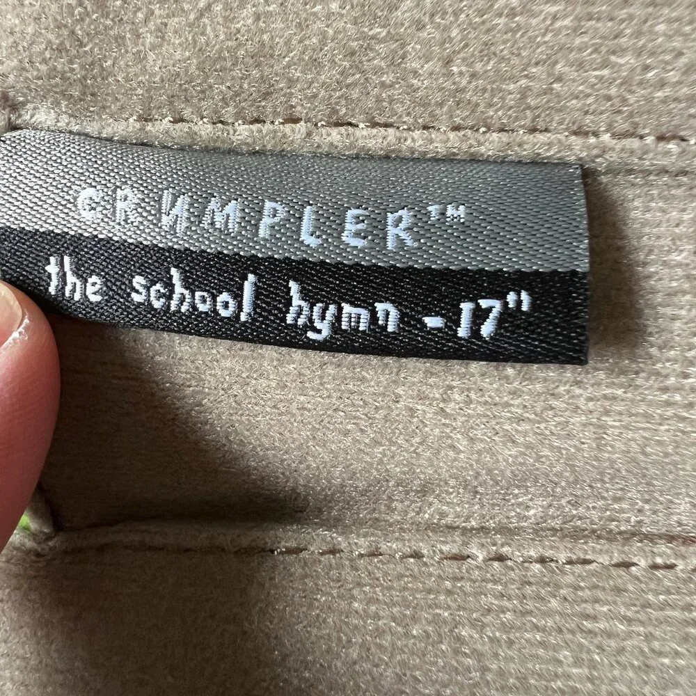 NWT vintage Crumpler (Australian) 'The School Hymn' 17